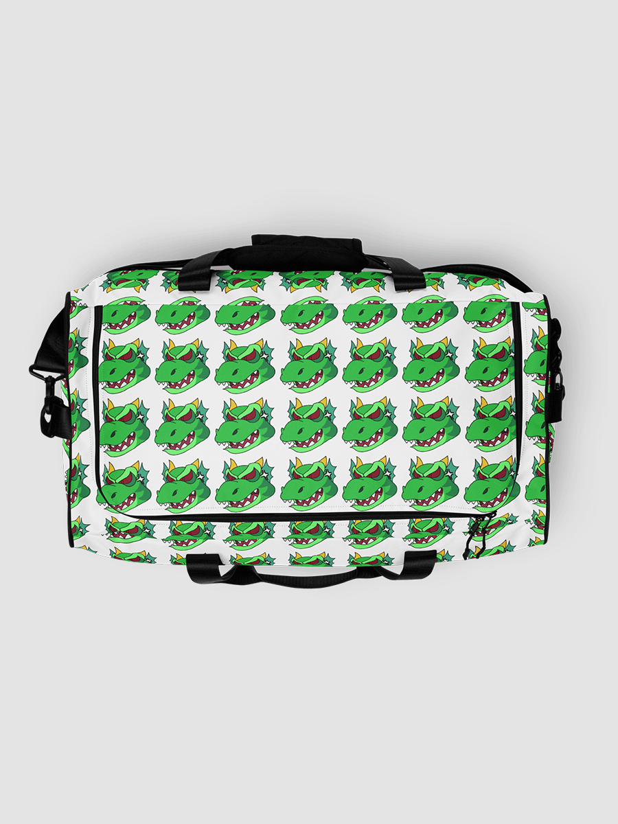 Angry Green Dragon All-Over Print Duffle Bag product image (5)