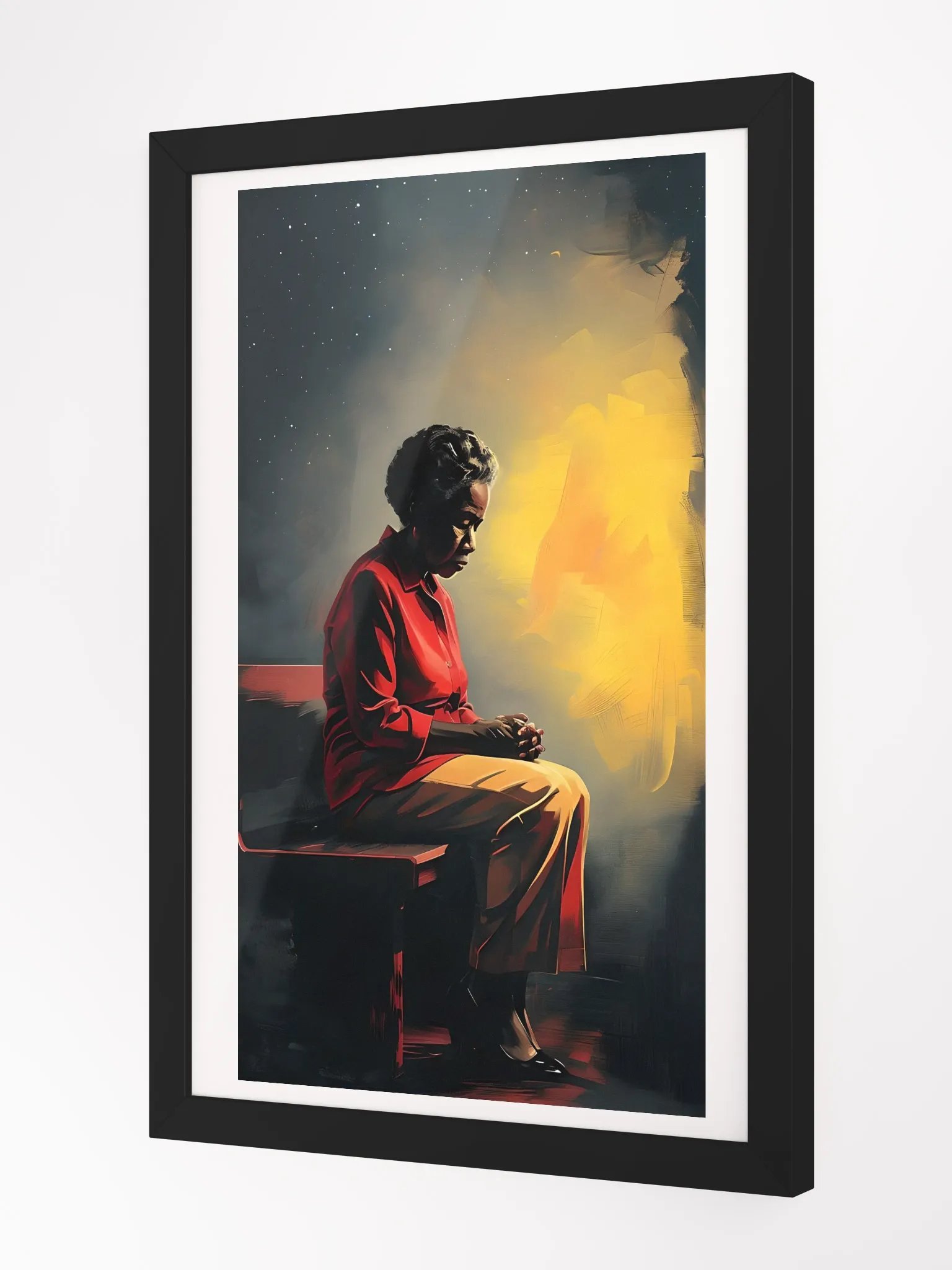 Evening Prayer – Framed Art Print product image (2)