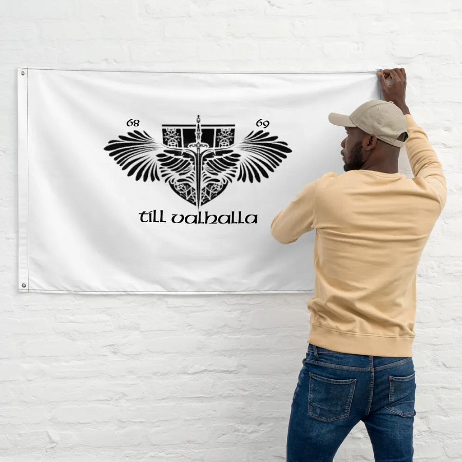 Remembrance Till Valhalla Flag product image (11)