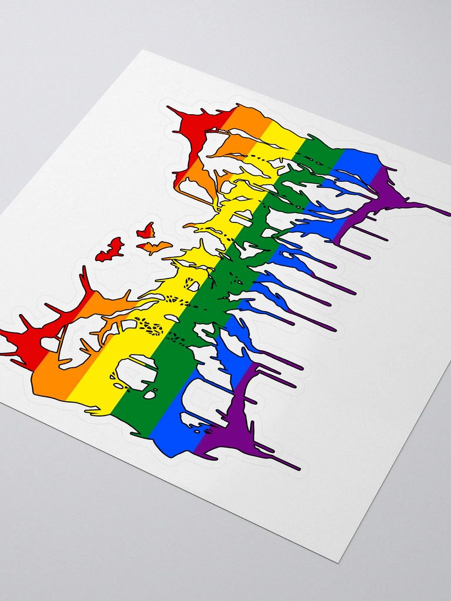 Darkpixi Pride Logo Sticker product image (4)