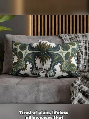 ✨ Nature never hurries, yet everything is designed. 🍃 This pillowcase brings the quiet logic of the forest into your home — leaf by leaf, line by line. #NatureInspiredHome #EarthTones #BotanicalDecor #CottagecoreVibes #PillowAesthetic #StudioNatureDesign #InteriorInspo #CalmLiving