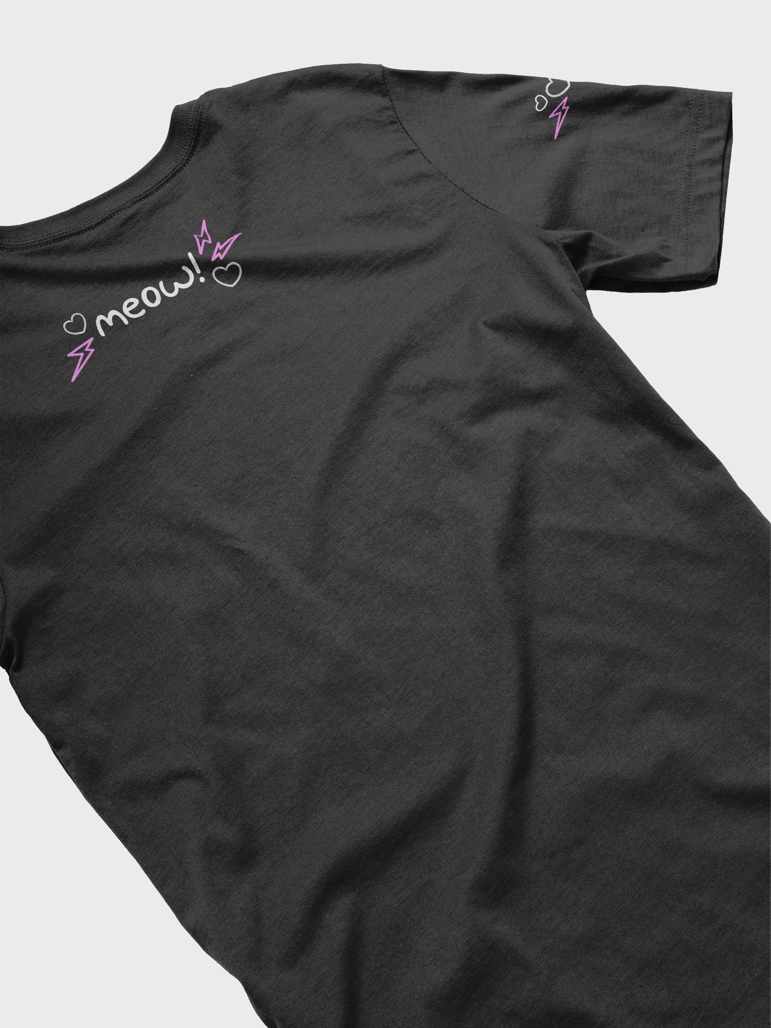 Lovely Digital Meow // T-Shirt - Pink - Dark Mode product image (4)