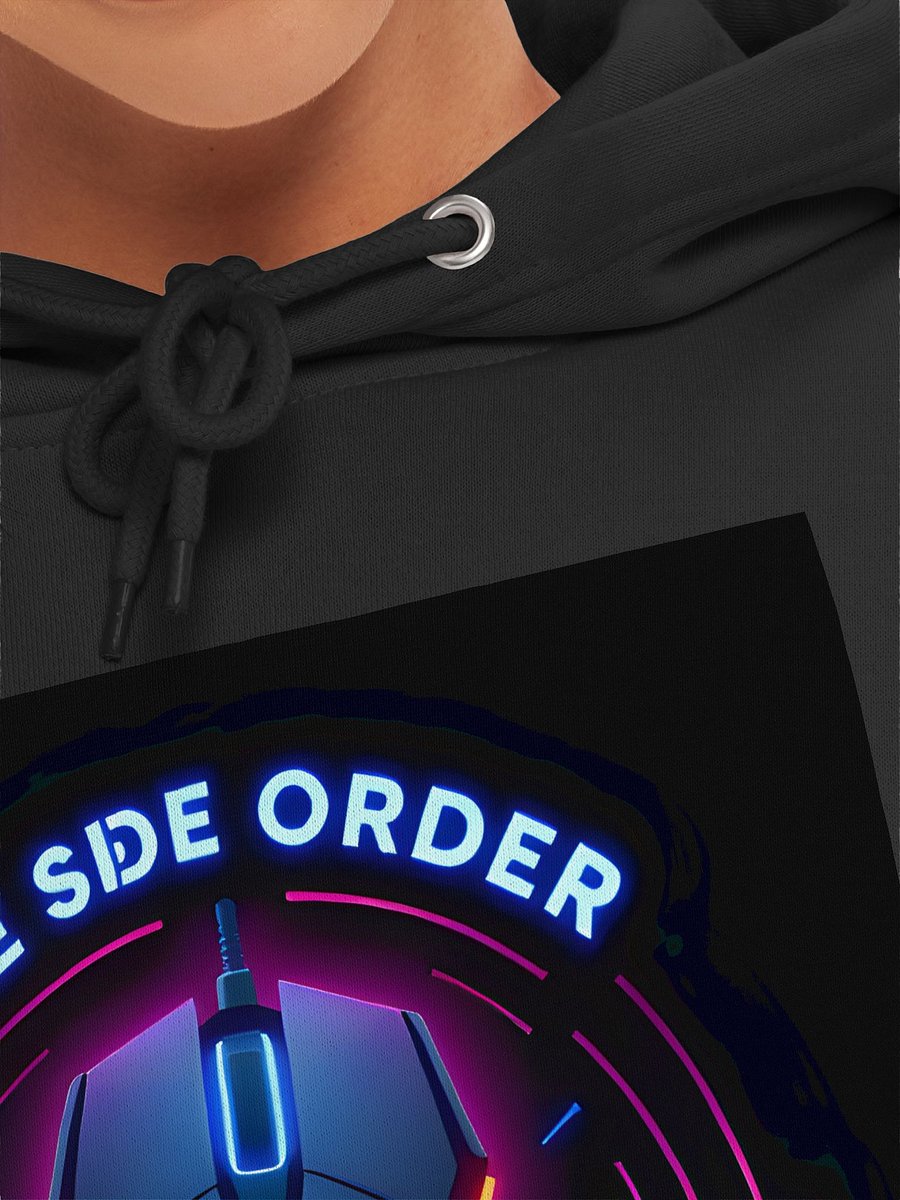 Neon Gaming Mouse Graphic Tee product image (7)