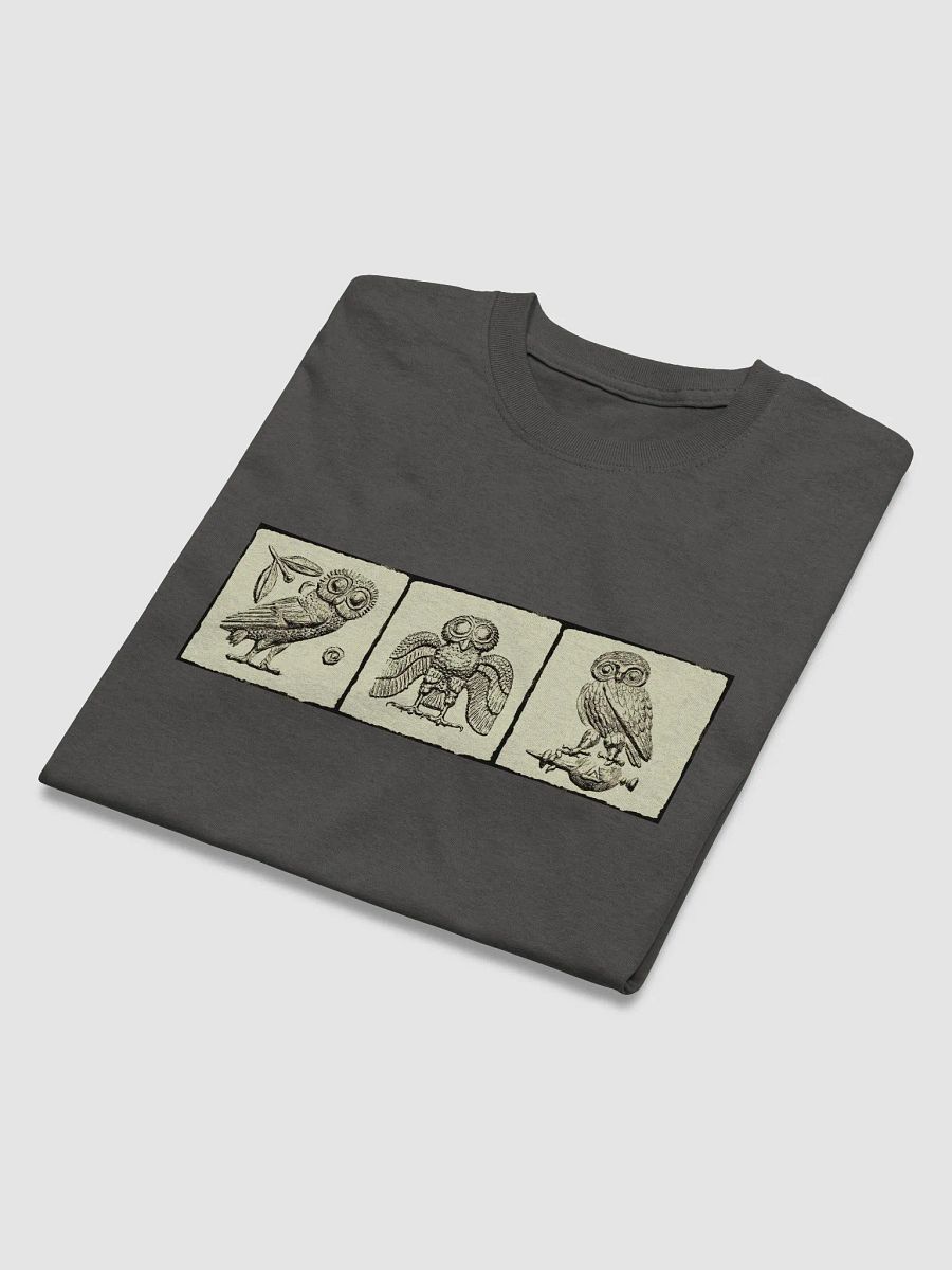 Athenian Owl Authentic Greek Tetradrachm Art 3rd Century BC, T-Shirt product image (6)