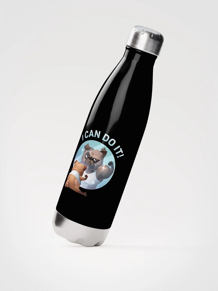 I Can Do It! Stainless Steel Water Bottle product image (2)