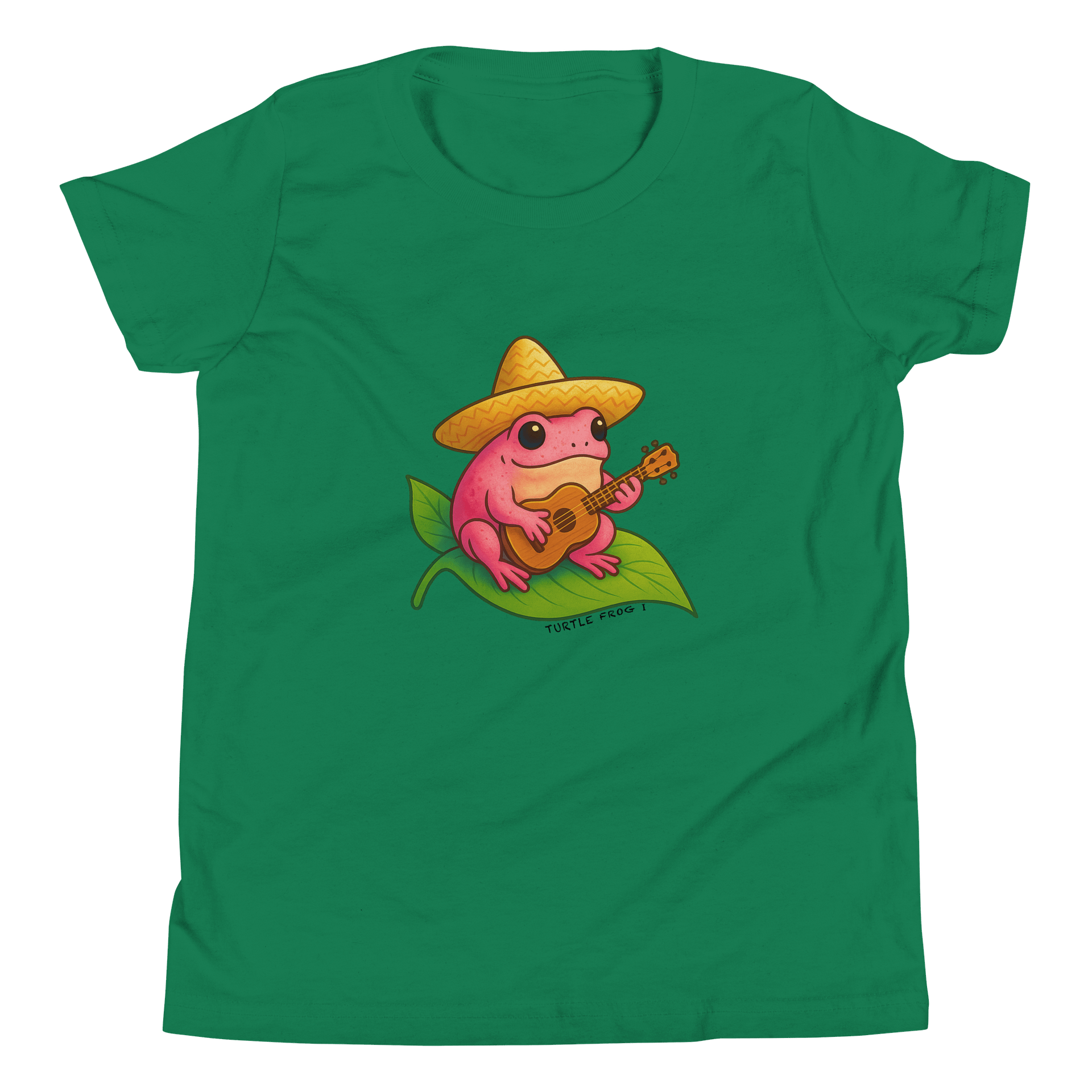 Guitar Turtlefrog Youth T-Shirt 1 product image (4)