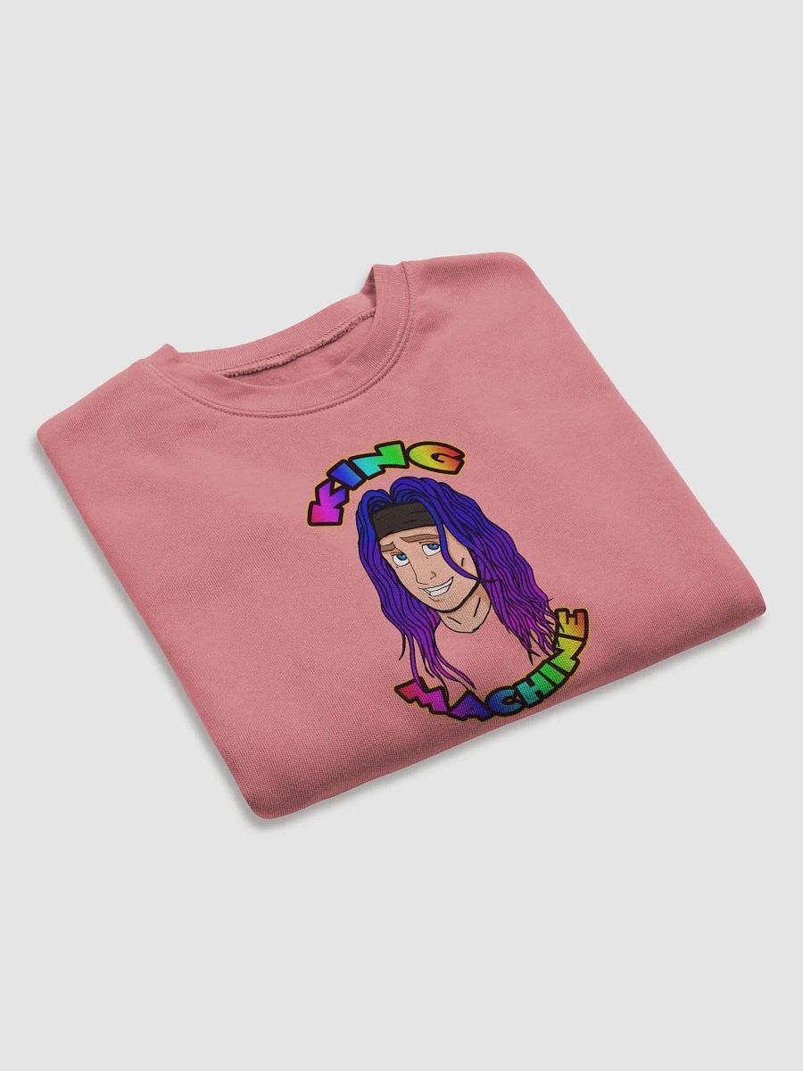 rainbow Fleece Crop Sweatshirt product image (7)