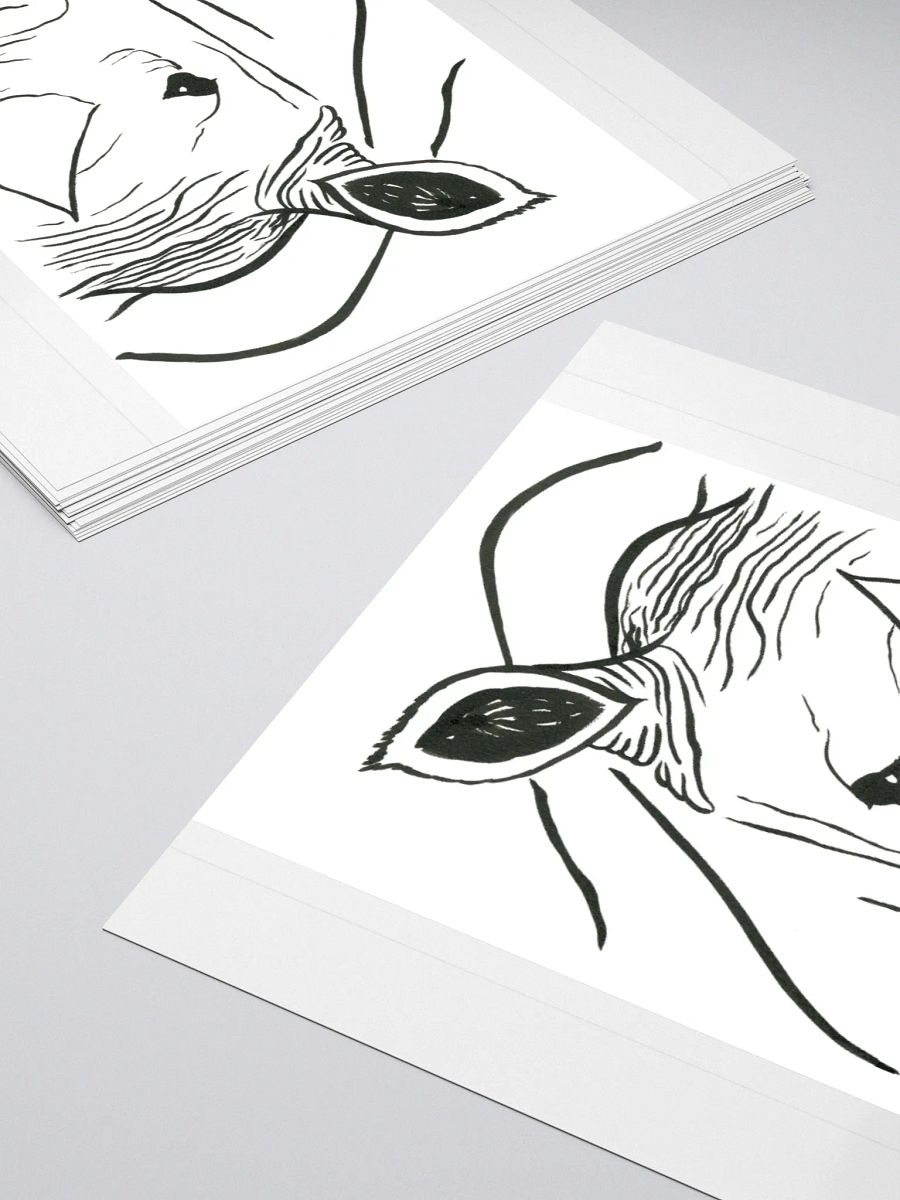 Face Of A Rhino Sticker product image (11)