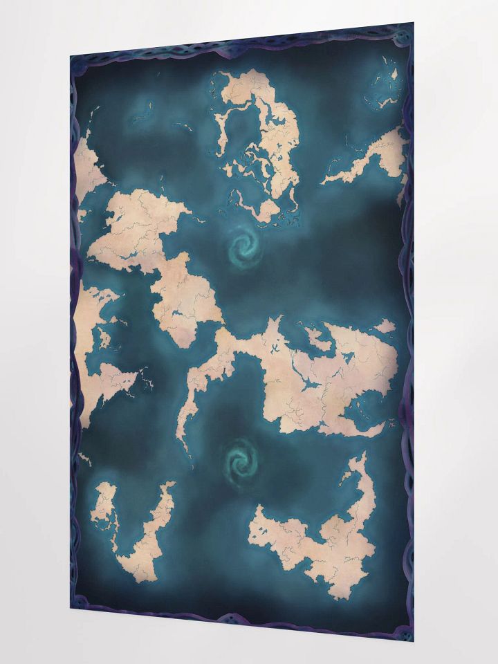 Blank Fantasy World Map product image (2)