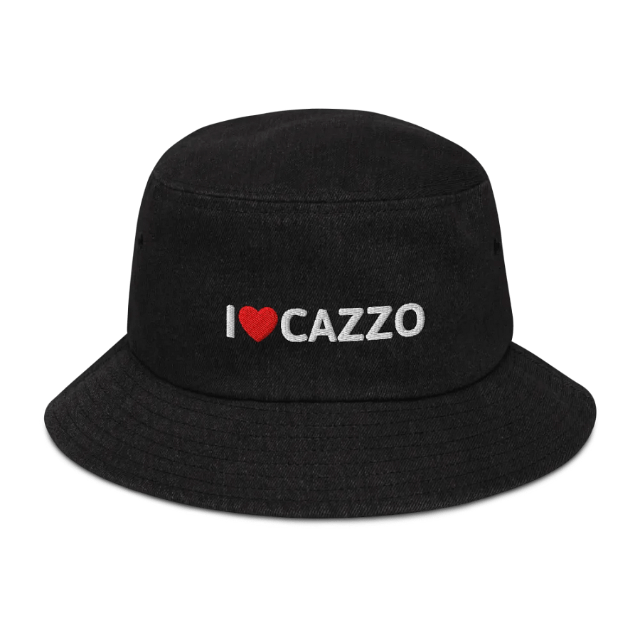 I ♥️ Cazzo bucket hat product image (1)