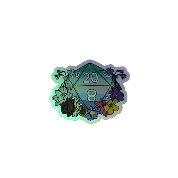 DnD Inspired Pride - Sticker - Gay Holo product image (1)