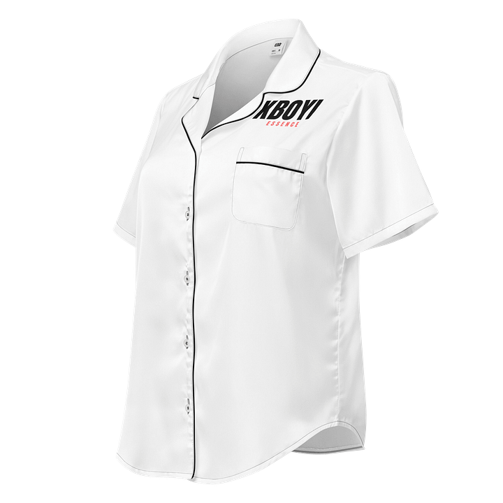 XBOYI ESSENCE – Satin Pajama Top (All-Over Print) product image (1)