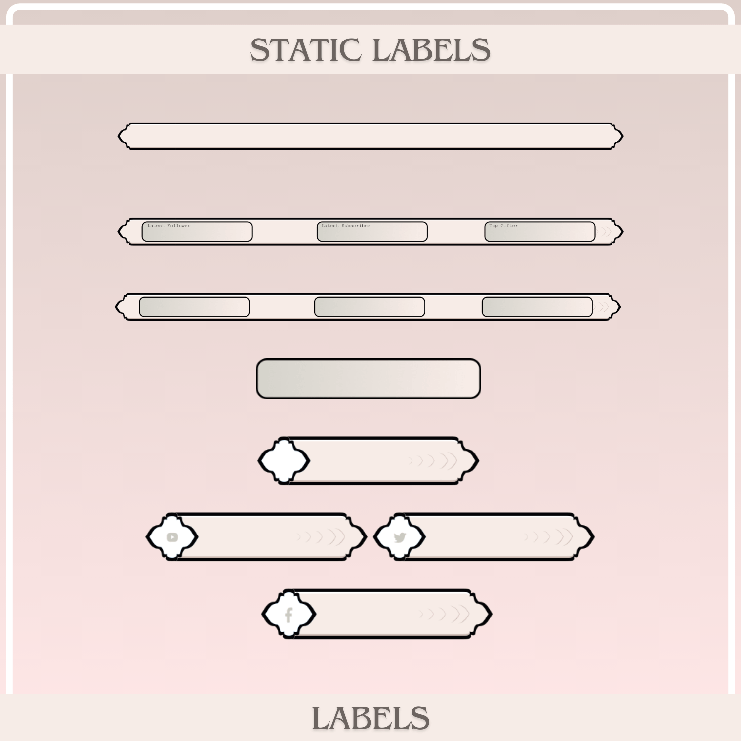 ANIME Twitch OVERLAY Pack Kazuha, Genshin Impact stream overlay, Anime stream pack, Stream overlay pack, Animated twitch overlay product image (7)
