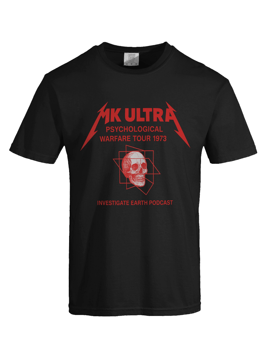 Limited Premium MK Ultra Psychological Warfare Tour Comfort Colors T-Shirt product image (1)