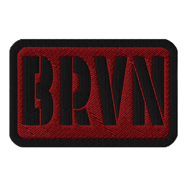 BRVN VALOR PATCH (MAROON) product image (1)