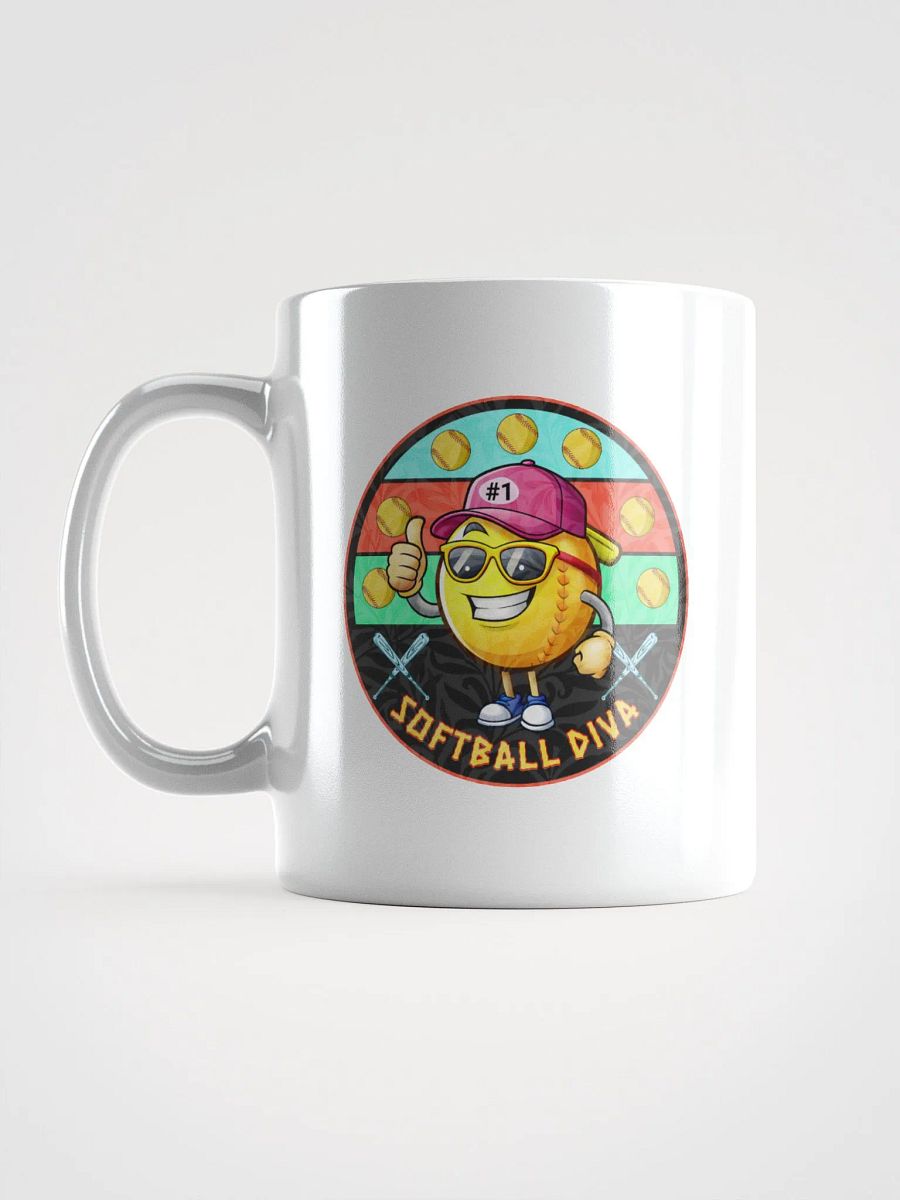 Softball Diva Thumbs-Up Mug product image (1)