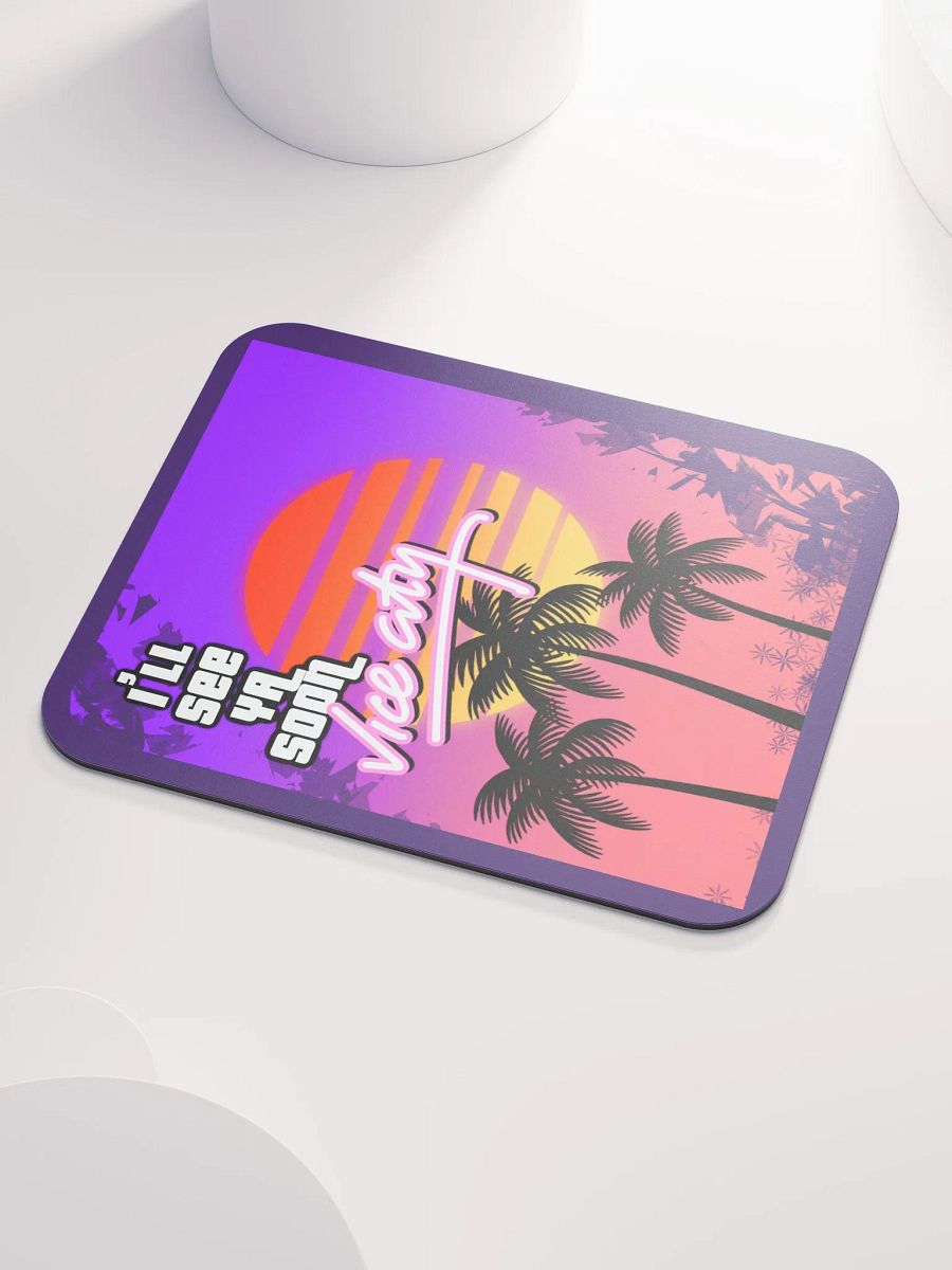 Welcome back to Vice City Mousepad product image (3)