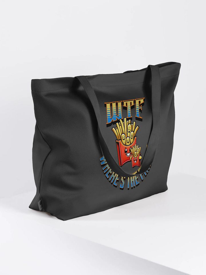 WTF Wheres The Fries Organic Tote Bag product image (1)