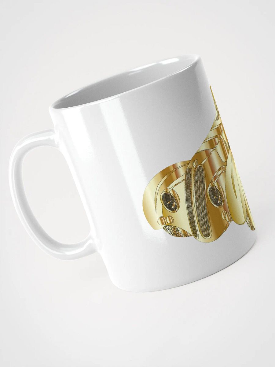 White Glossy Coffee mug-Classic Car product image (5)