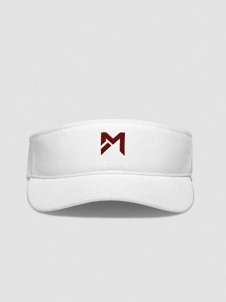 Maroon Logo Visor product image (7)
