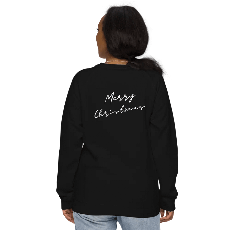 Festive Merry Christmas Organic Sweatshirt product image (12)