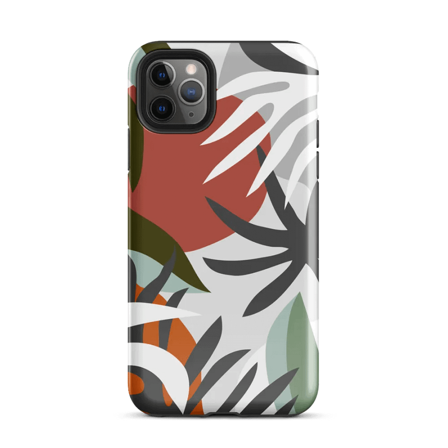 Abstract Foliage Fusion iPhone Tough Case product image (4)