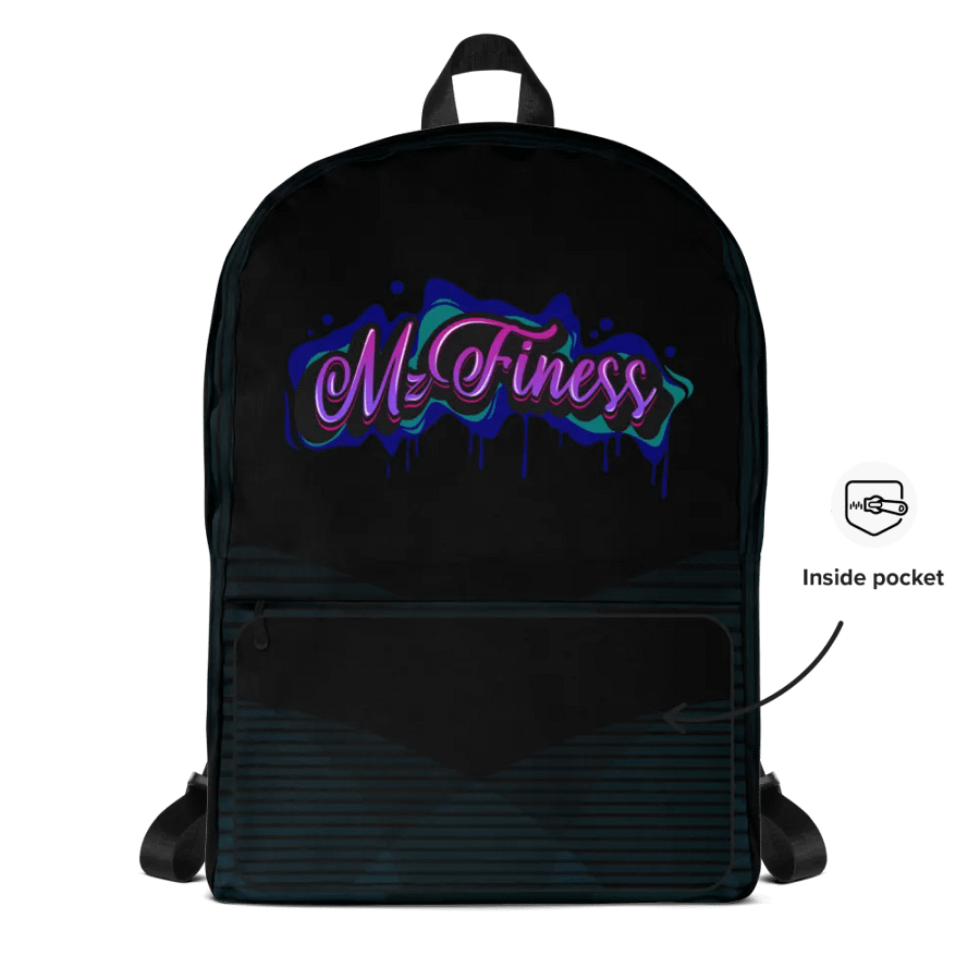Neon Glow MzFiness Backpack product image (11)