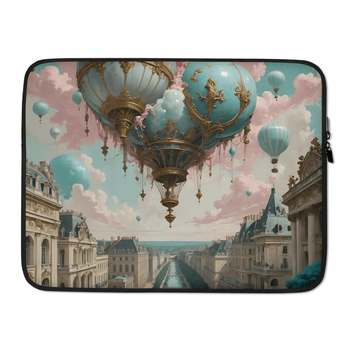 Rococo Reverie Montgolfiere Laptop Sleeve product image (2)