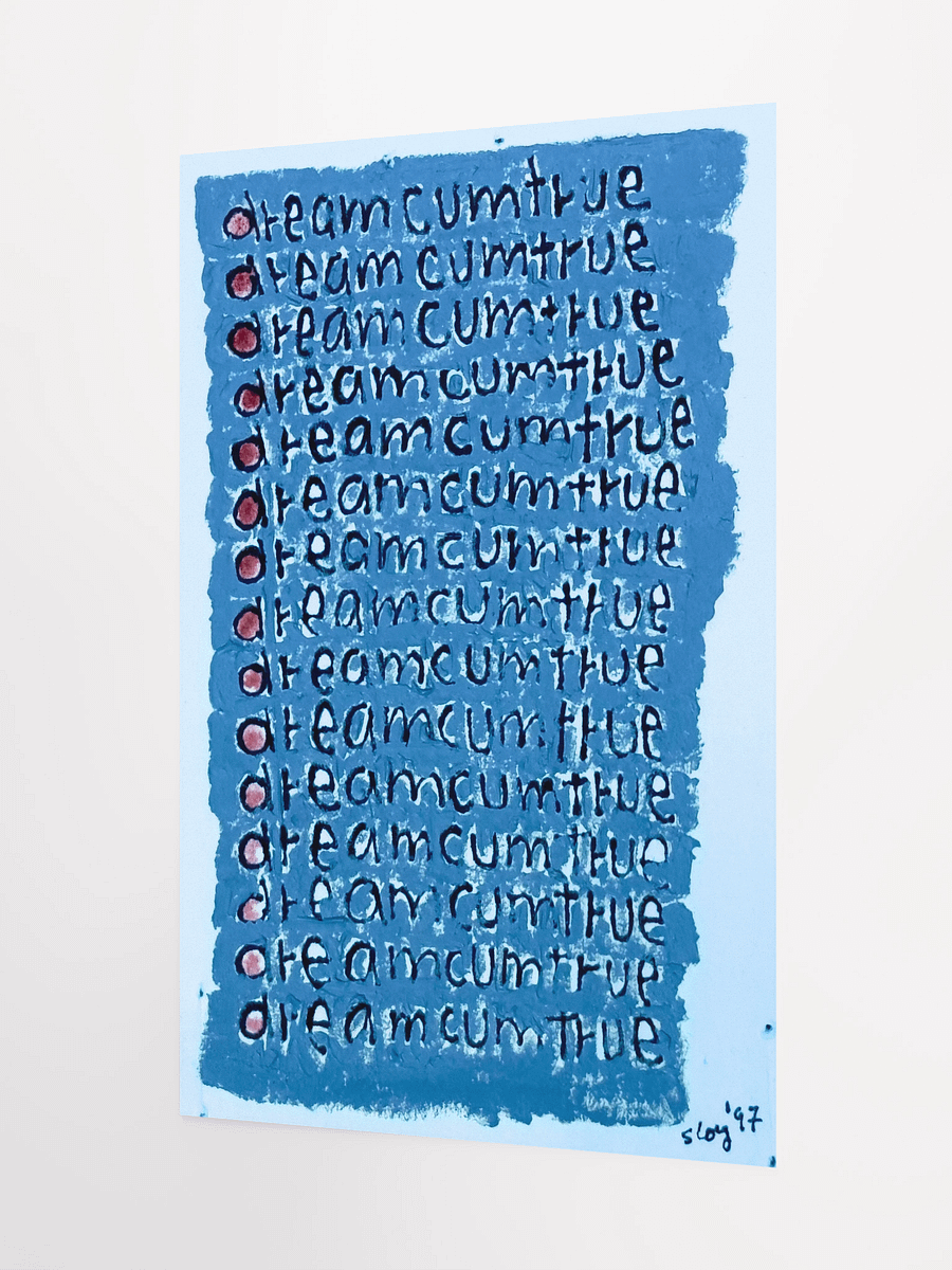 A Dream Cum True Poster product image (4)