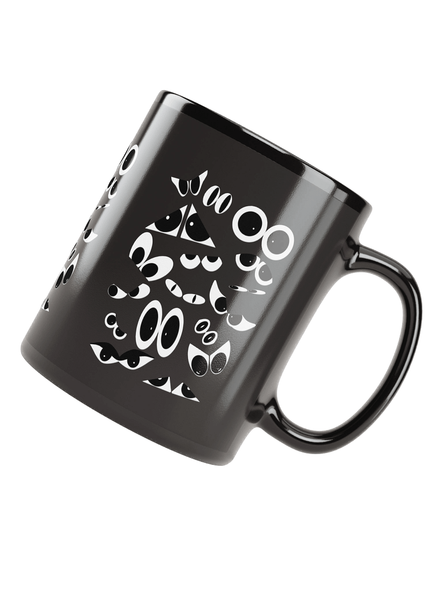 Watchers Gaze – Cartoon Eyes Halloween - Ceramic Mug product image (8)