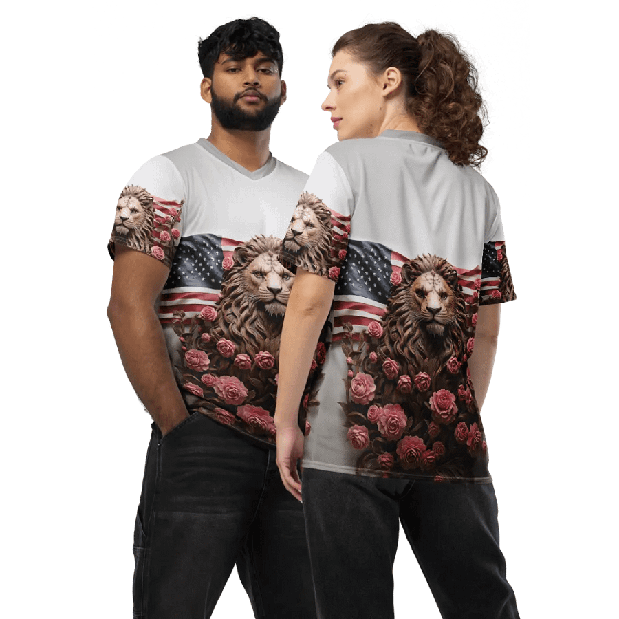 USA Lion t shirt product image (4)