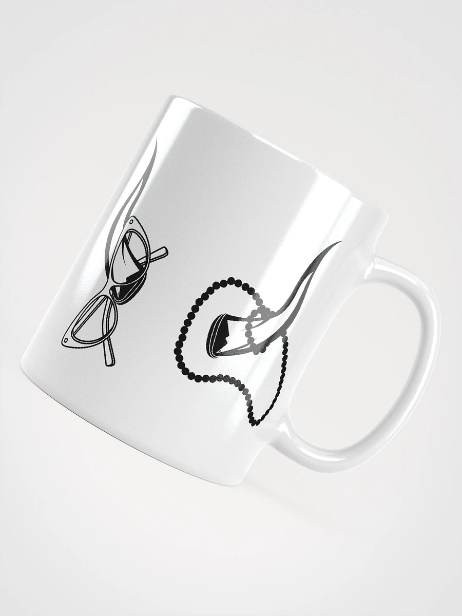 Horns, Glasses & Pearls Mug product image (8)