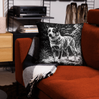 Australian Cattle Dog Throw Pillow product image (2)