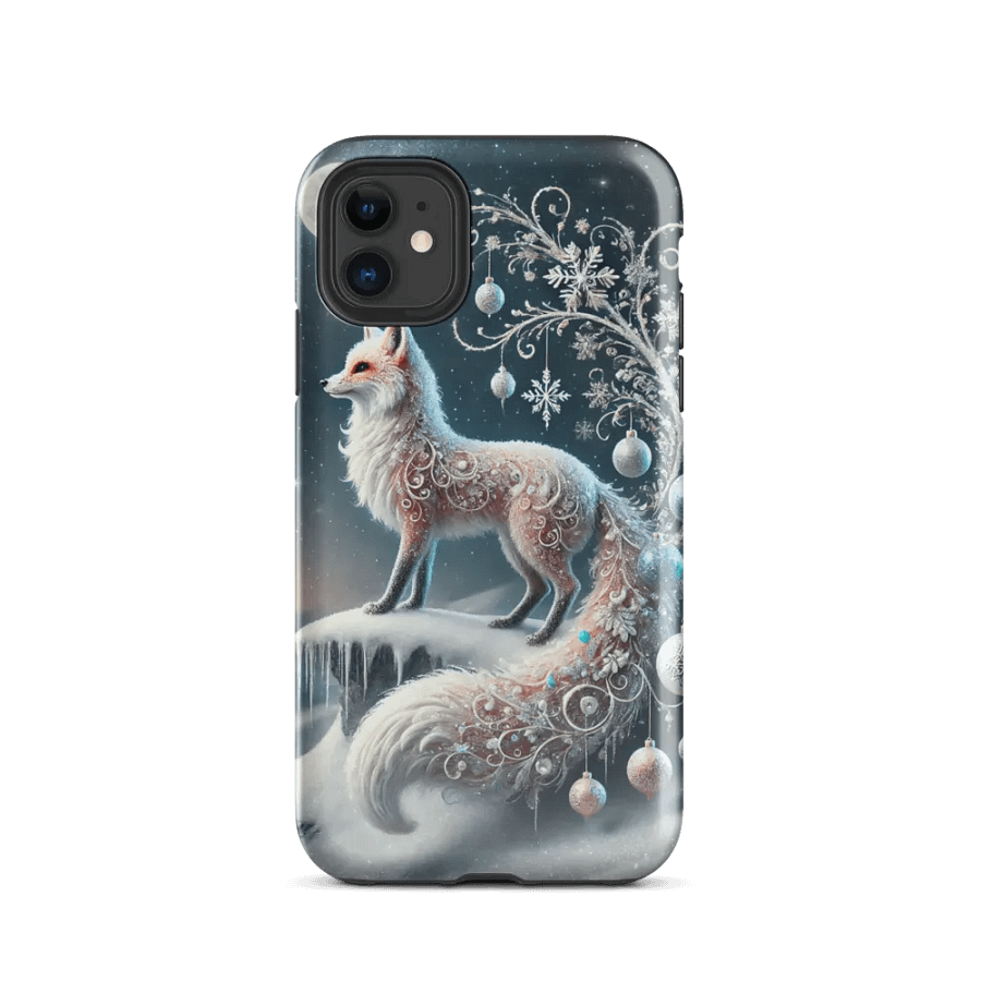 Winter Enchanted Fox iPhone Tough Case – Majestic Snow Guardian product image (24)