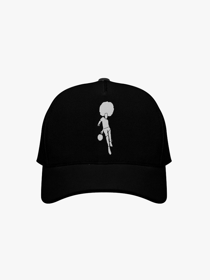 Mo_WithTheFro Black cap white logo product image (1)