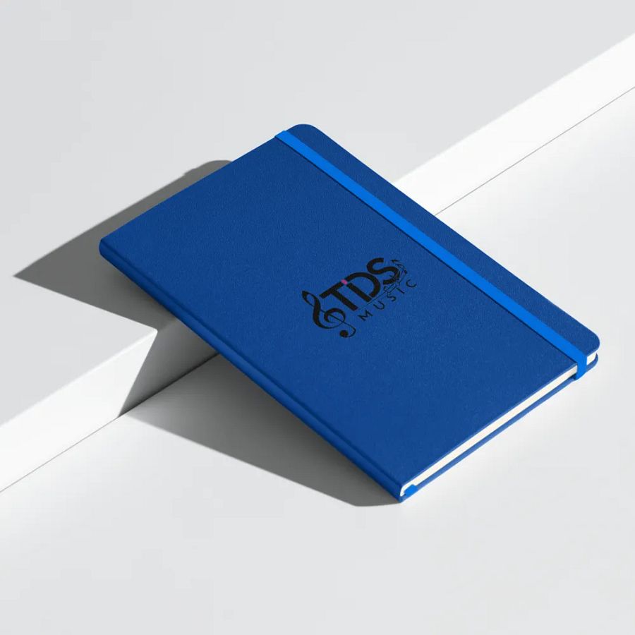 TDS Music Hardcover Notebook - 80 Lined Pages, Elastic Closure, Premium Journal for Creatives product image (9)