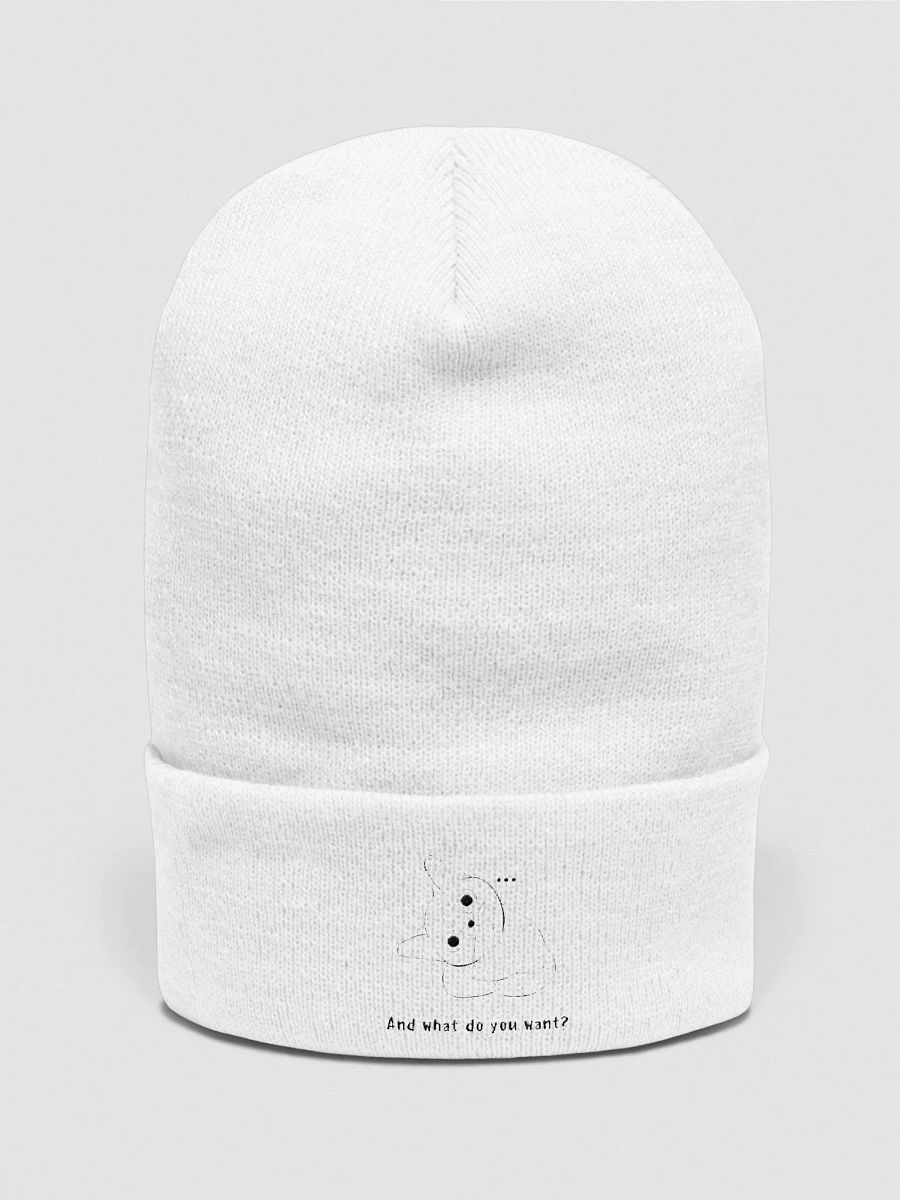 Symmetric Gear Cuffed Beanie product image (1)