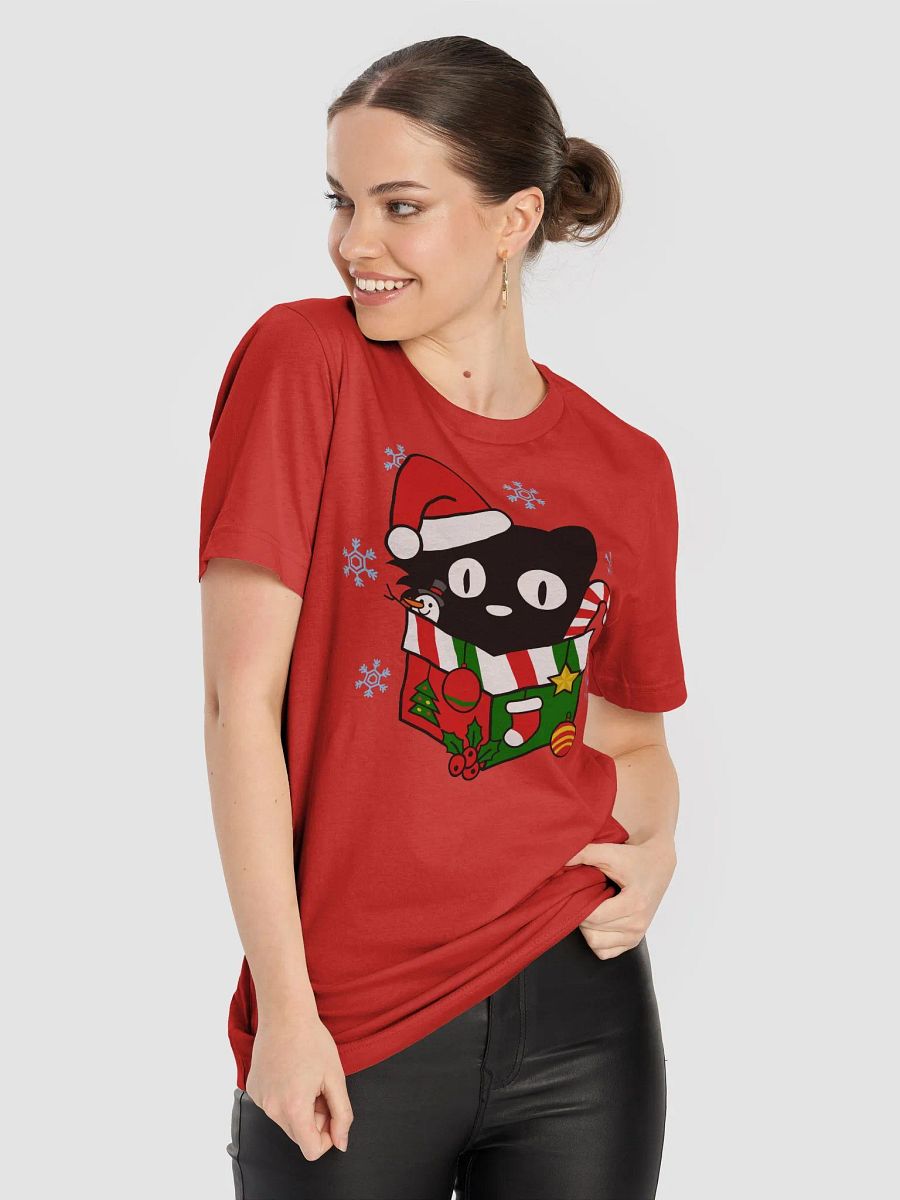 Christmas Cat in a Box Tee product image (18)