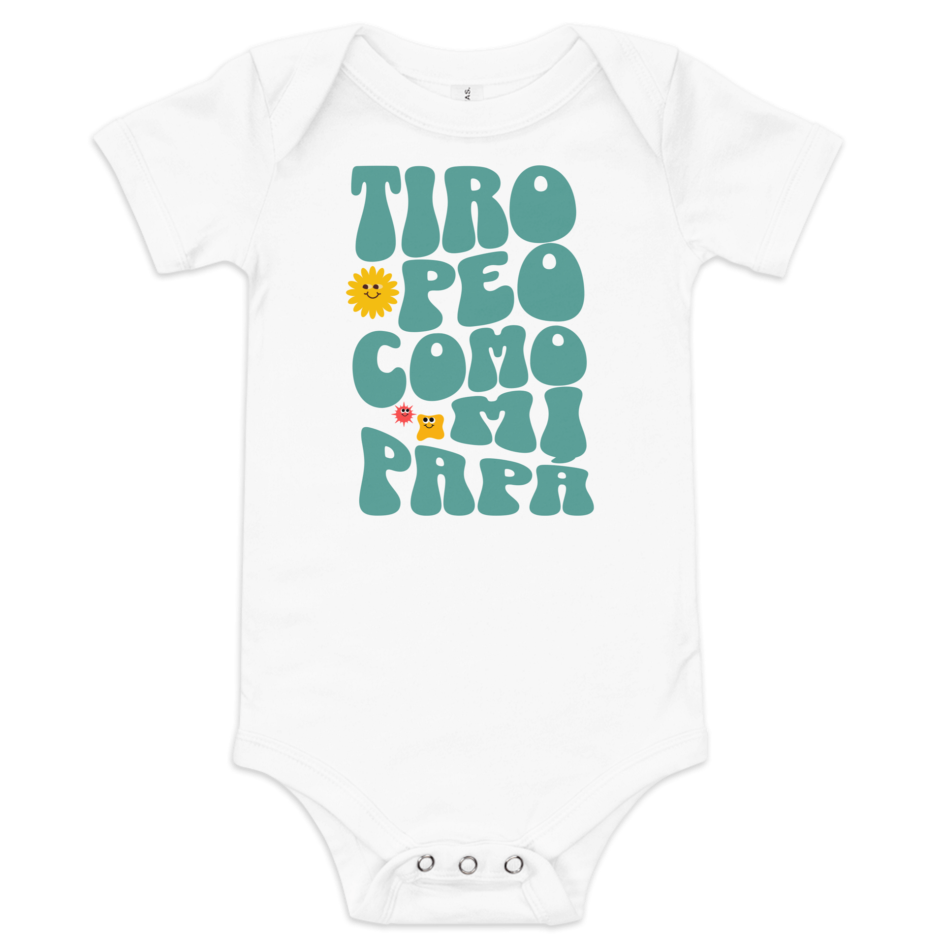 Tiro Peo Como Mi Papá Bodysuit para Bebés product image (3)
