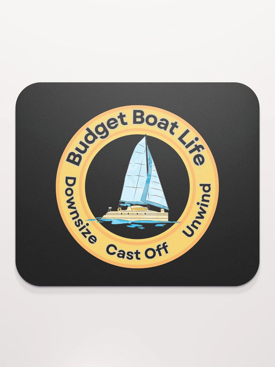 Budget Boat Life Mouse Pad product image (2)