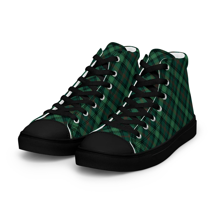 Ross Hunting Tartan Men's High Top Shoes product image (2)