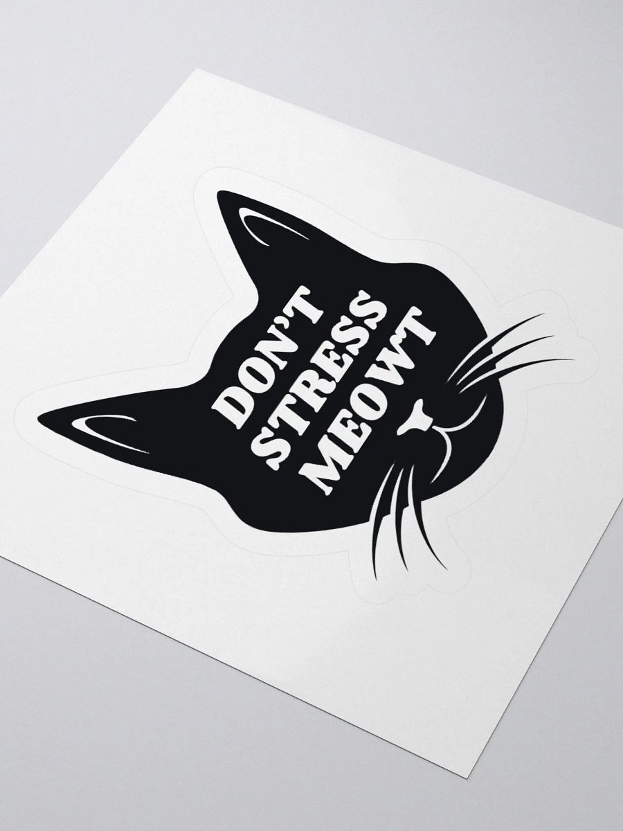 Don't Stress Meowt Sticker product image (8)