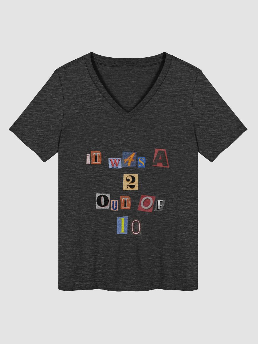 V-Neck Wouldn't Recommend T-Shirt product image (1)