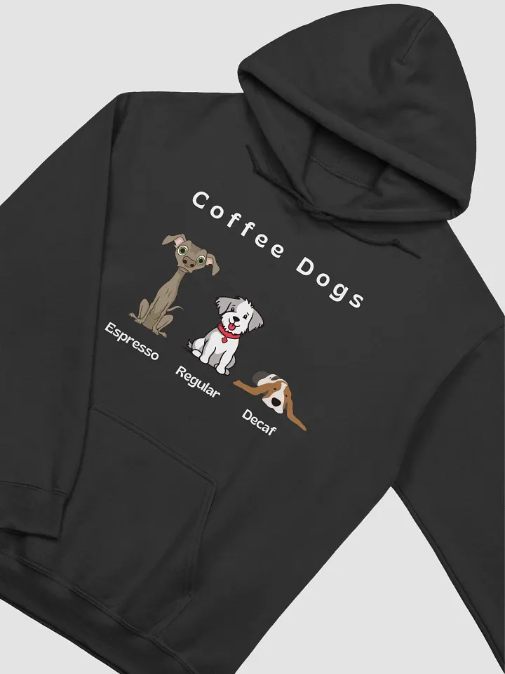 Adorable Cartoon Dog Trio Hoodie product image (7)
