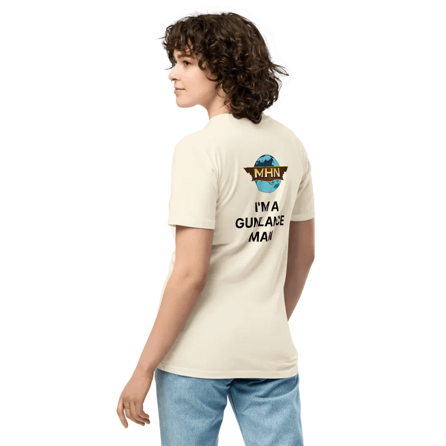 Gunlance Main MHN Emblem Unisex T-Shirt White/Natural product image (10)