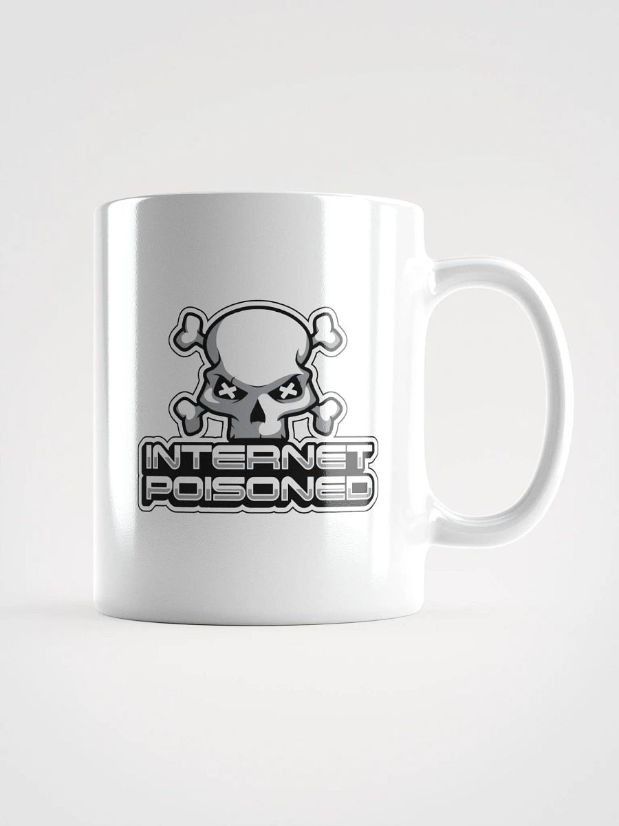 Internet Poisoned Y2K Coffee Mug – Funny Goth Meme Cup product image (1)