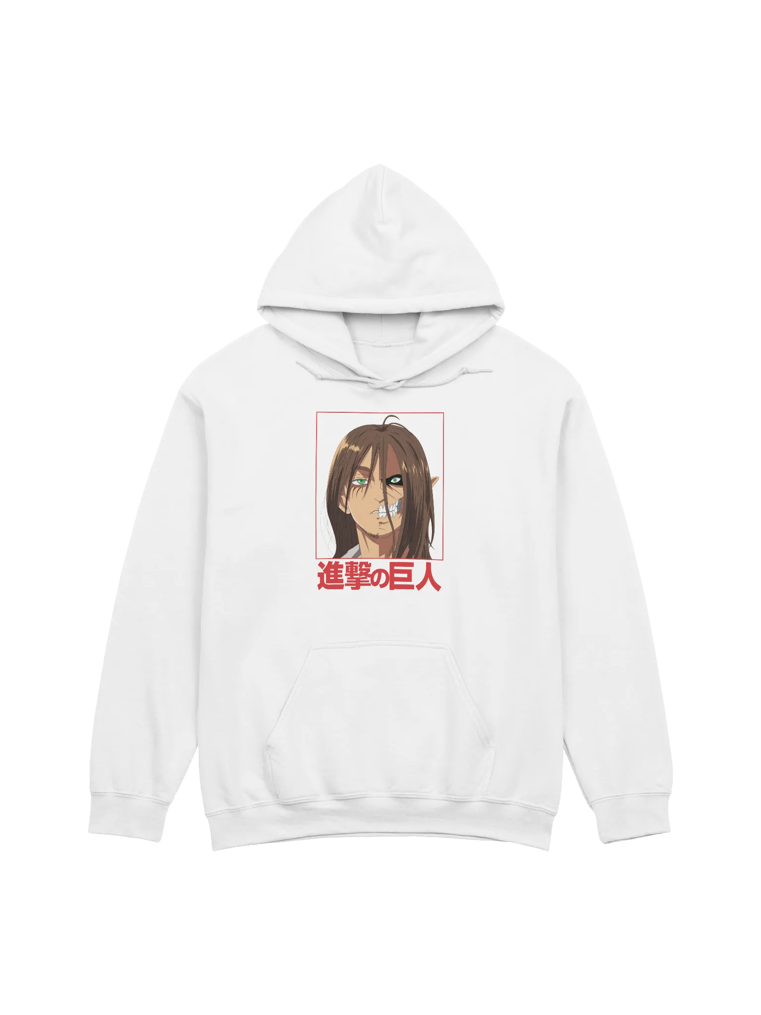 Eren Yeager Half Titan Transformation Art Unisex Hoodie product image (1)