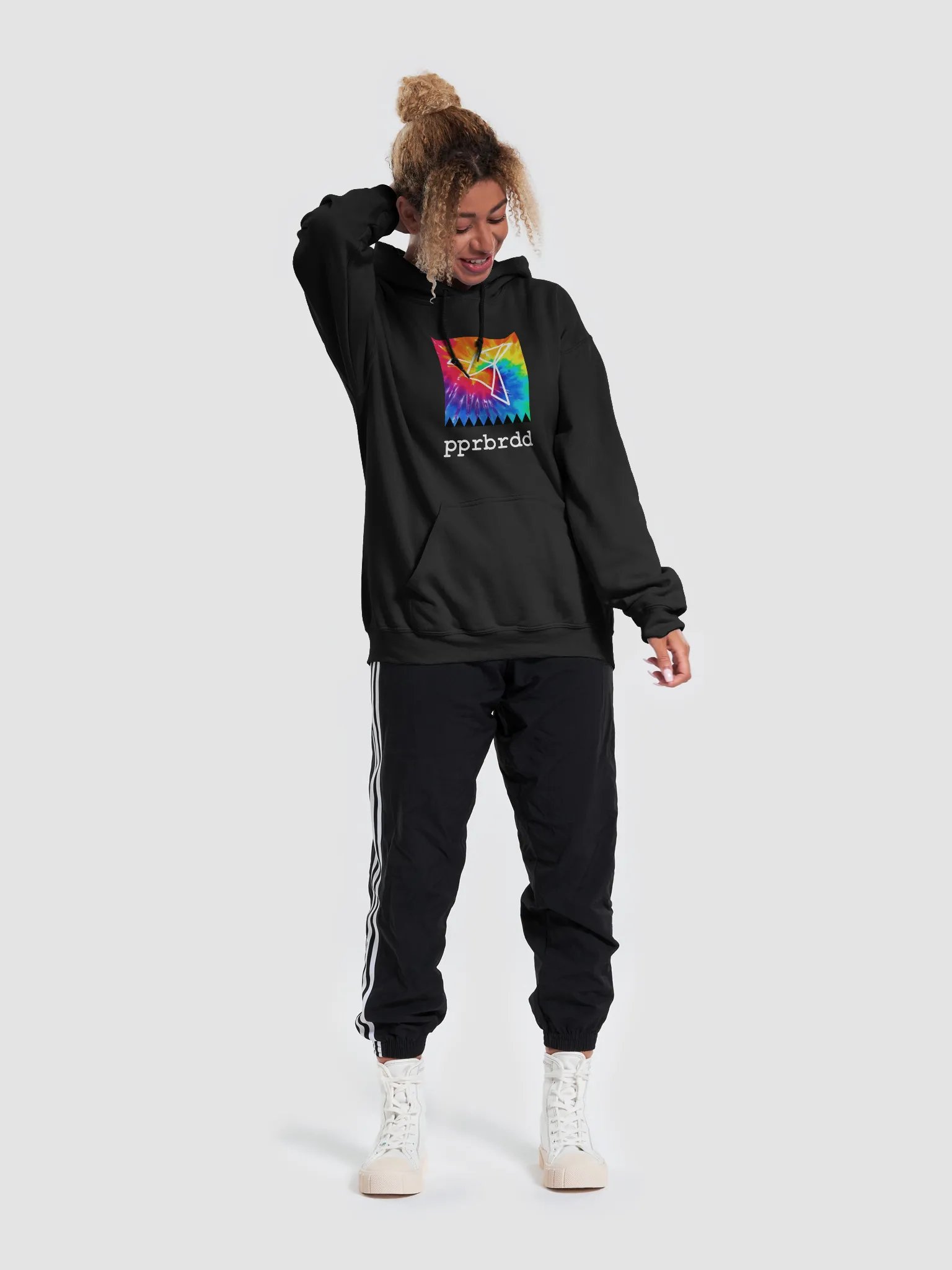 Trippy (Black) Hoodie product image (5)