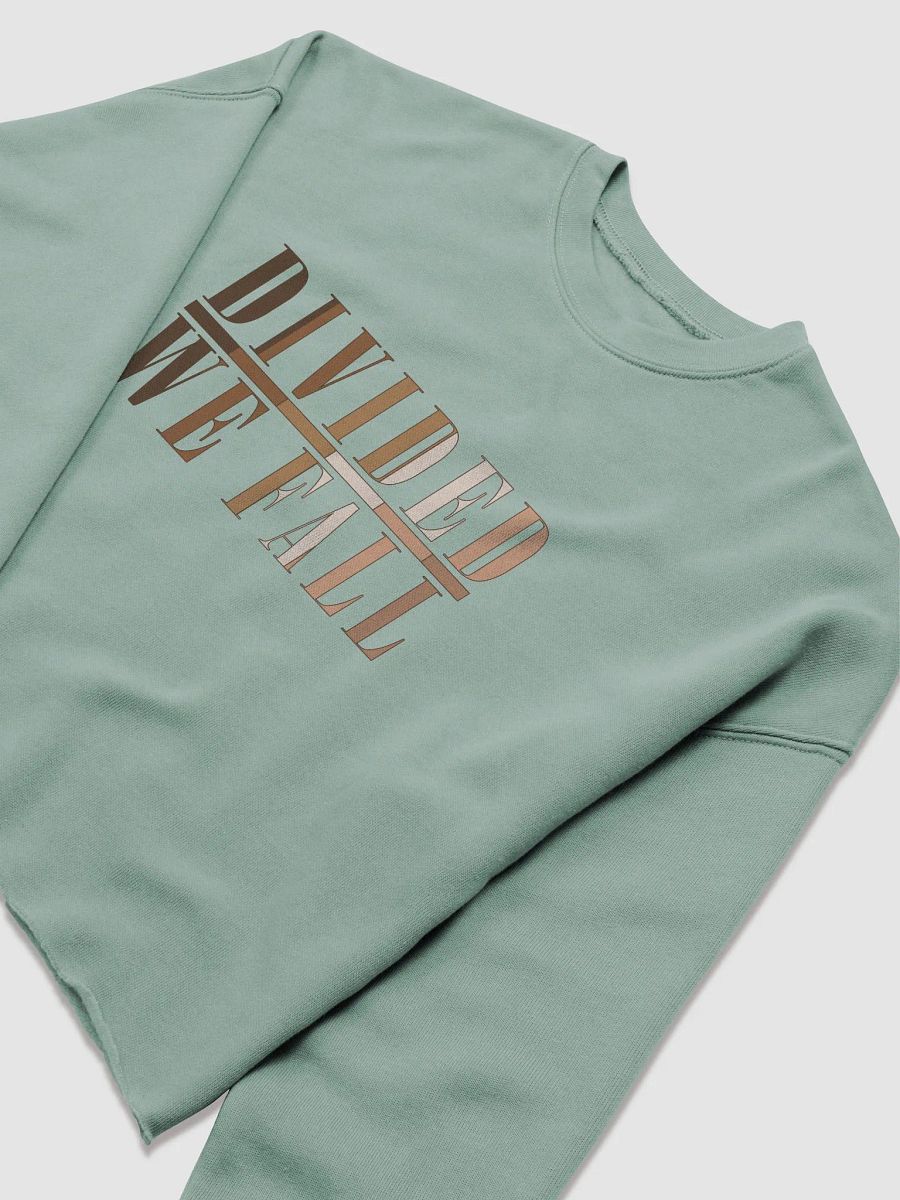 Divided We Fall - Skin Colour Two - Bella+Canvas Women's Fleece Crop Sweatshirt product image (3)