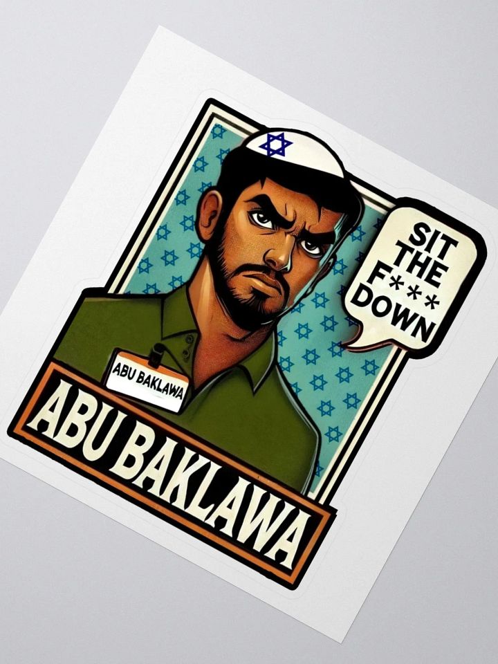 Abu Baklawa Sticker product image (8)